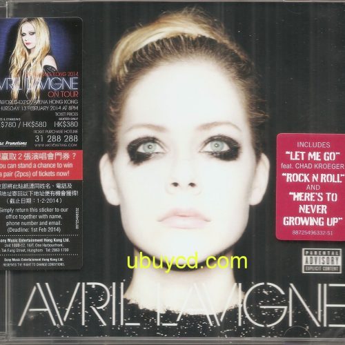 Avril Lavigne - Avril Lavigne Hong Kong CD /Sticker (New & Sealed)