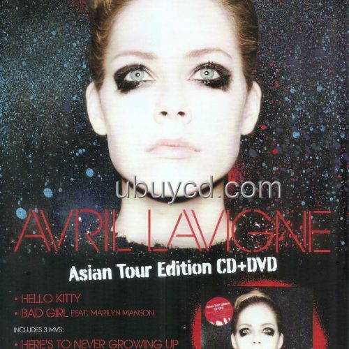Avril Lavigne-2014 Asian Tour Edition CD+DVD Promo  4 R Photo  Rare & New
