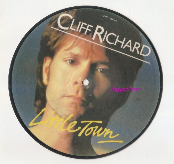 Cliff Richard-Little Town 7 " Picture Disc New & Rare