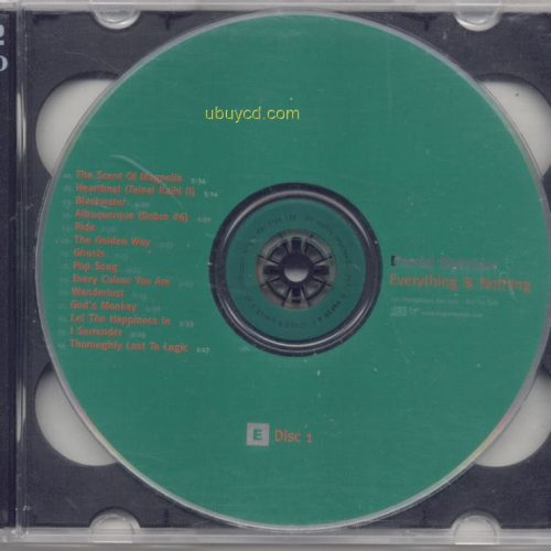 Japan David Sylvian -Everything and Nothing US Promo 2 CD Rare & New