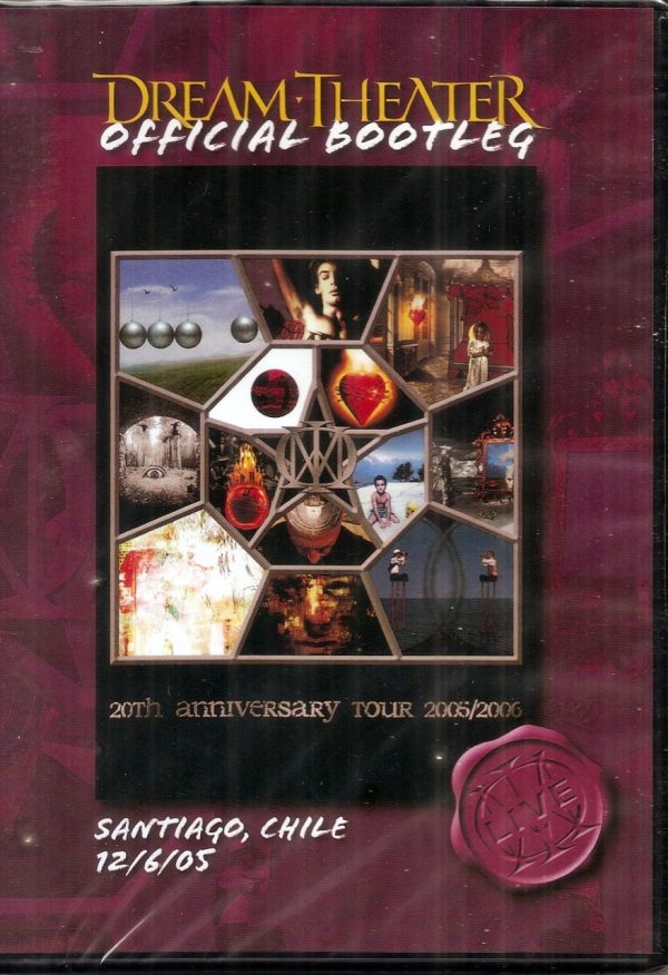 Dream Theater-Santiago, Chile 12-6-05 Official Bootleg DVD All Codes (New & Sealed)
