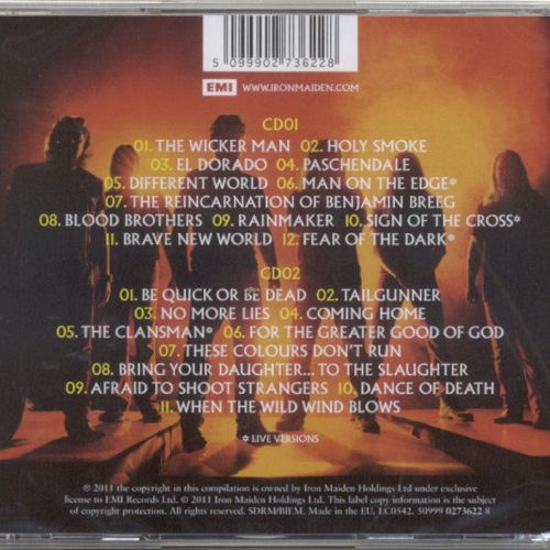 Iron Maiden-From Fear To Eternity The Best of 90-10 2CD