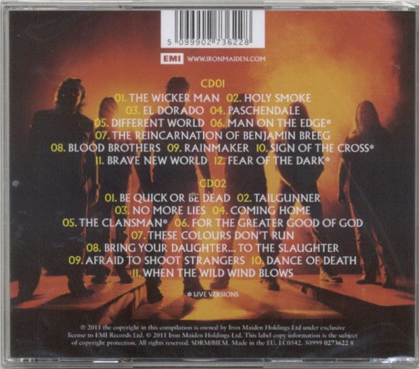 Iron Maiden-From Fear To Eternity The Best of 90-10 2CD