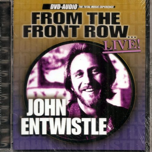 The Who John Entwistle-From The Front Row Live DVD-Audio (New & Sealed)