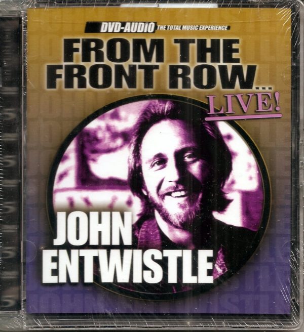 The Who John Entwistle-From The Front Row Live DVD-Audio (New & Sealed)
