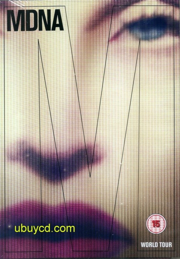 Madonna-MDNA World Tour 2013 Hong Kong Long Box DVD(New & Sealed)