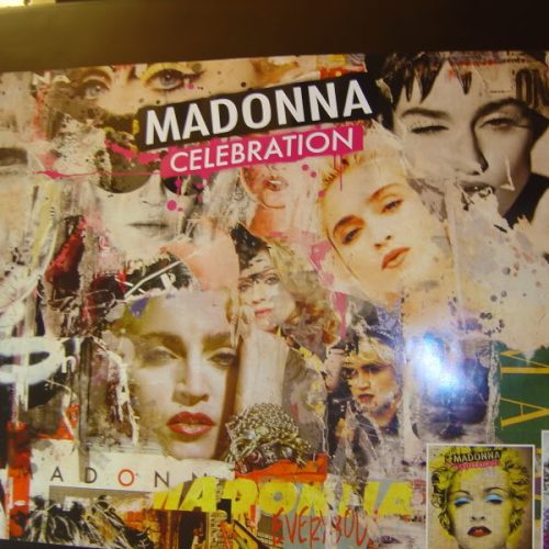 Madonna - Celebration CD DVD Hong Kong Promo Poster(New & Rare)