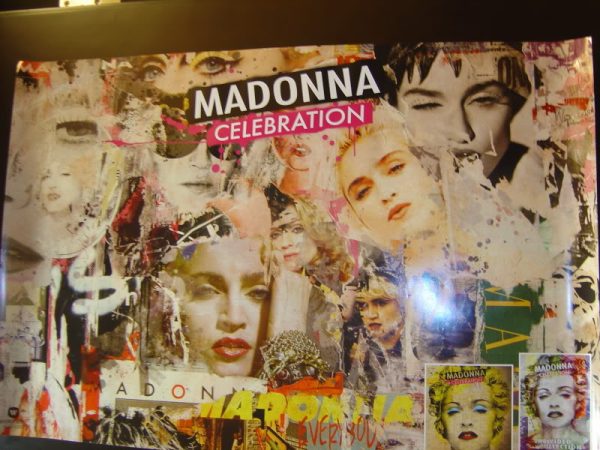 Madonna - Celebration CD DVD Hong Kong Promo Poster(New & Rare)