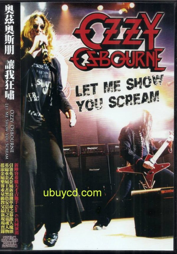 Ozzy Osbourne-Let Me Show You Scream R 0 NTSC DVD / OBI (New & Sealed)