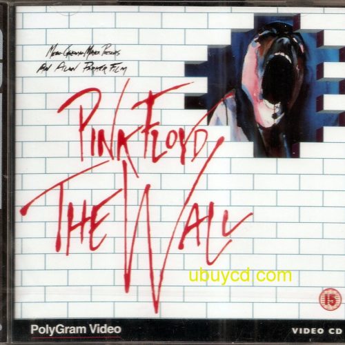 Pink Floyd-The Wall 2 VCD Made In Germany(New & Sealed) Rare & Deleted