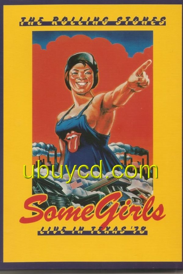 Rolling Stones-Some Girls  Live in Texas 78 Hong Kong Ed Long Box CD+DVD (R0)
