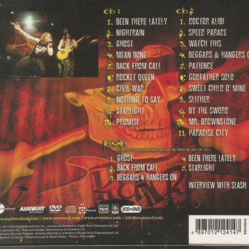 Slash-Made in Stoke 24/7/11 [Hong Kong Deluxe Edition 2CD/1R0 DVD](New & Sealed)