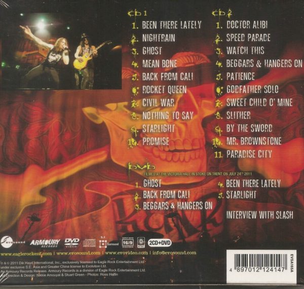 Slash-Made in Stoke 24/7/11 [Hong Kong Deluxe Edition 2CD/1R0 DVD](New & Sealed)