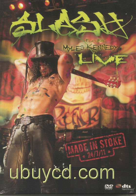 Slash-Made in Stoke 24/7/11 [Hong Kong Long Box Edition R0 DVD](New & Sealed)
