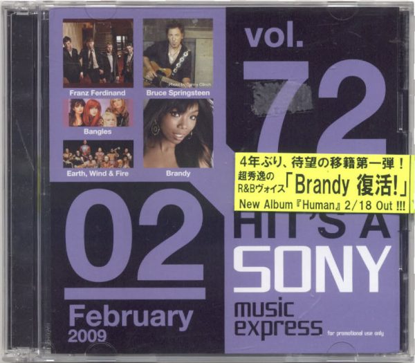 Sony Music Express-Japan DJ Promo CD Beyonce Bangles
