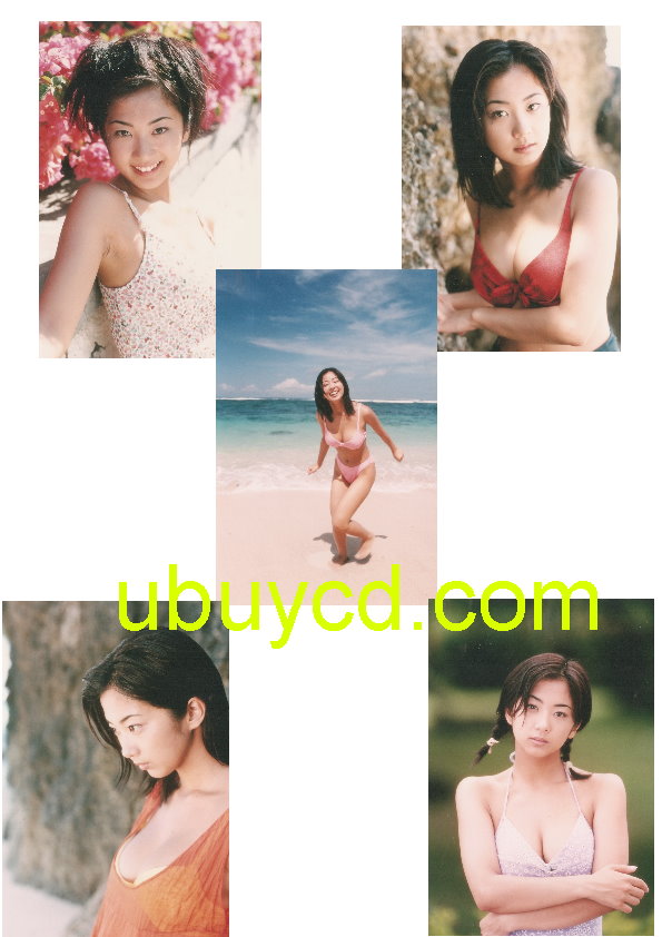 Yuka_promo_photo_combine_ubuycd__51797.jpg Yuka 優香- Promo Photo 4 R Size X 5 Rare & New